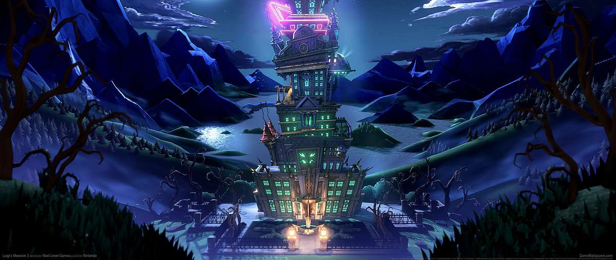Luigi's Mansion 3 ultrawide achtergrond 01
