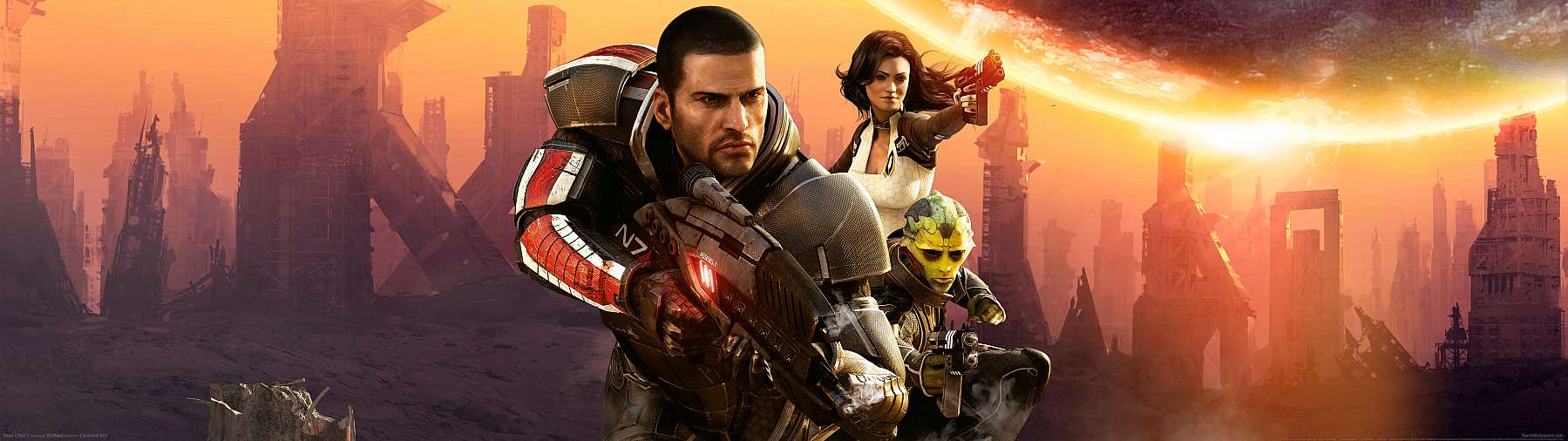 Mass Effect 2 superwide achtergrond 08
