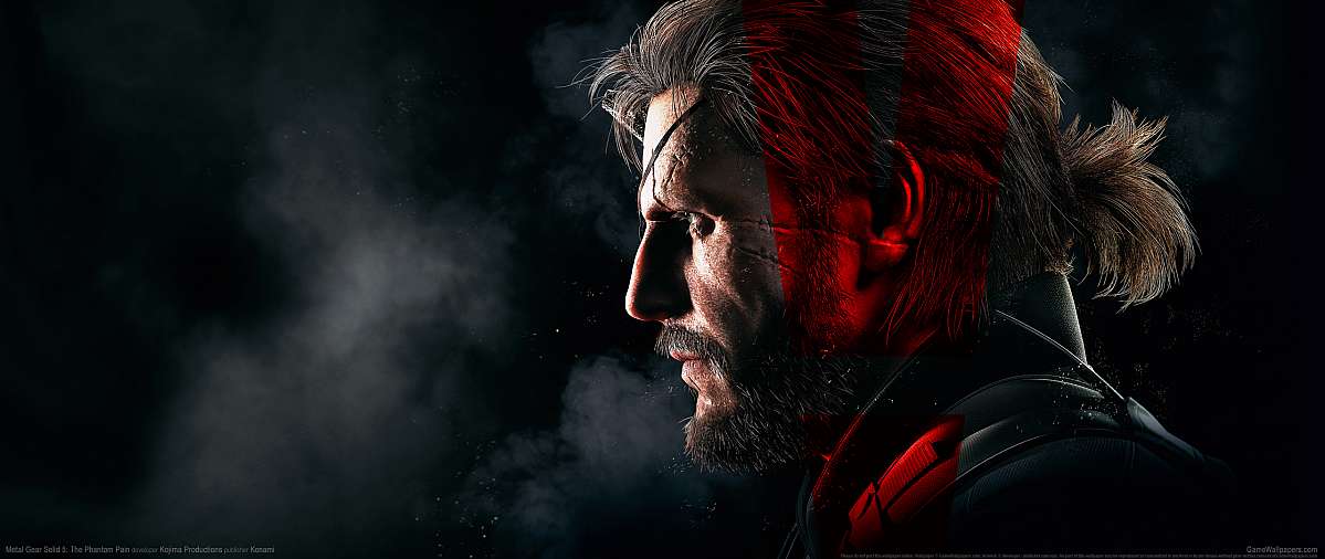 Metal Gear Solid 5: The Phantom Pain ultrawide achtergrond 01