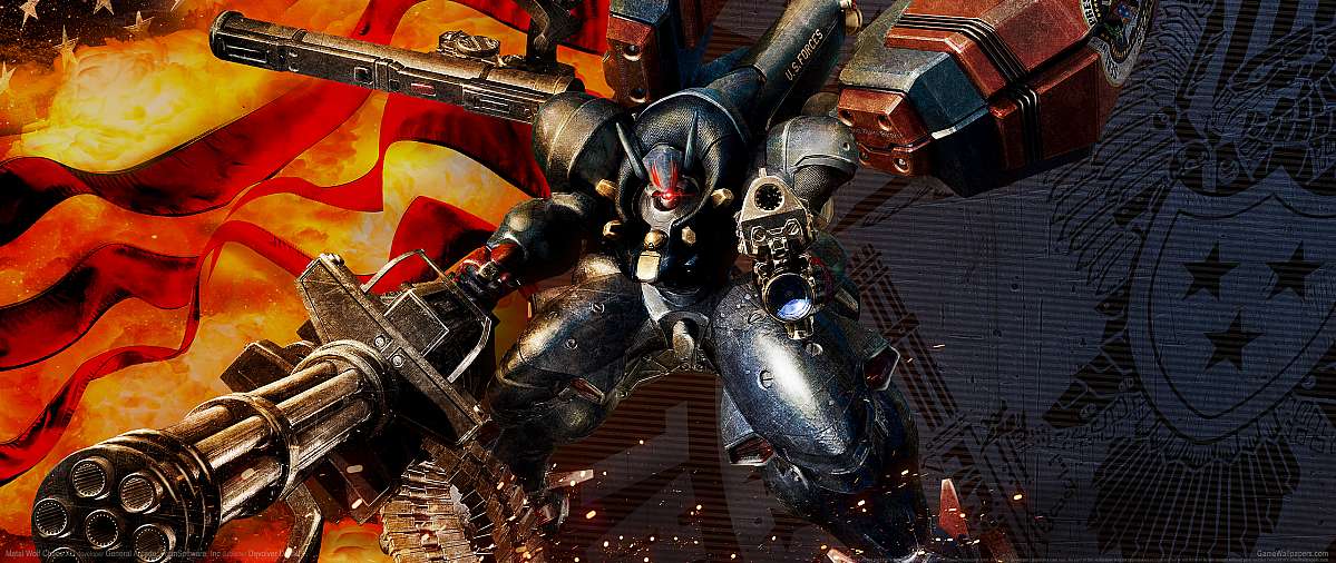 Metal Wolf Chaos XD ultrawide achtergrond 01
