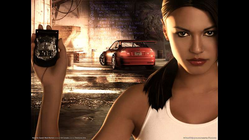 Need for Speed: Most Wanted achtergrond