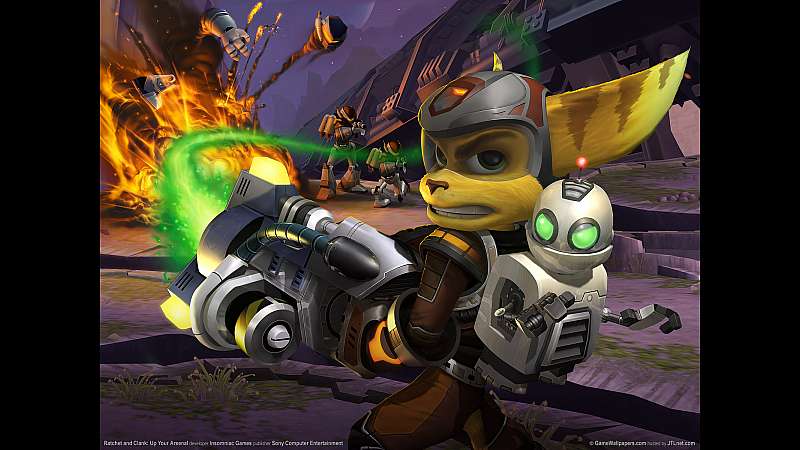 Ratchet and Clank: Up Your Arsenal achtergrond