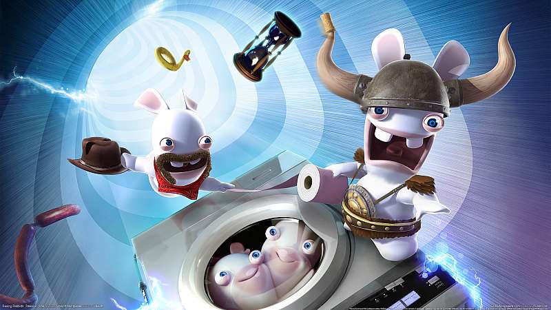 Raving Rabbids: Travel in Time achtergrond