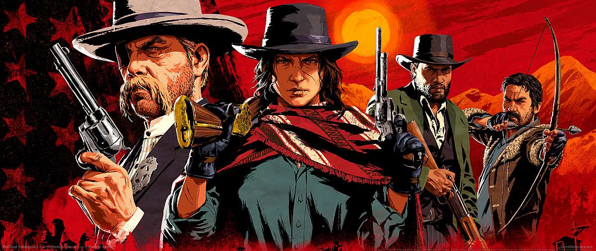Red Dead Redemption 2 ultrawide achtergrond 06