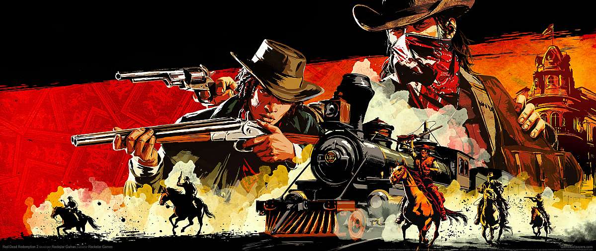 Red Dead Redemption 2 ultrawide achtergrond 08