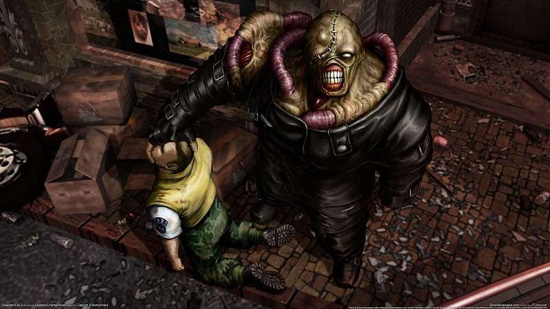 Resident Evil 3 achtergrond