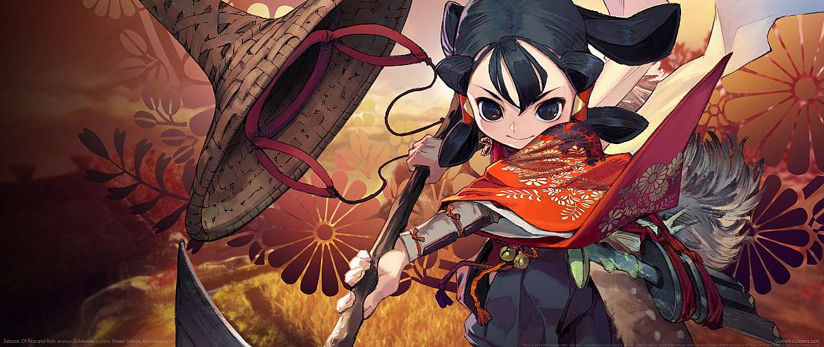 Sakuna: Of Rice and Ruin ultrawide achtergrond 01