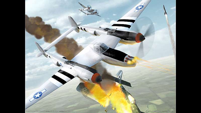 Secret Weapons Over Normandy achtergrond