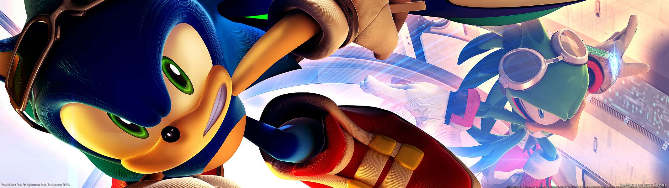 Sonic Riders: Zero Gravity dual screen achtergrond