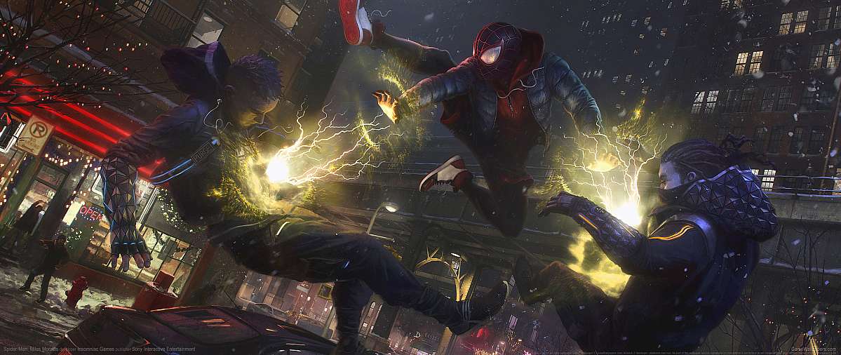 Spider-Man: Miles Morales ultrawide achtergrond 02