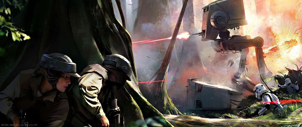 Star Wars - Battlefront ultrawide achtergrond 01