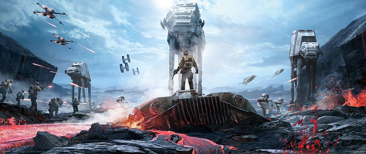 Star Wars - Battlefront ultrawide achtergrond 02