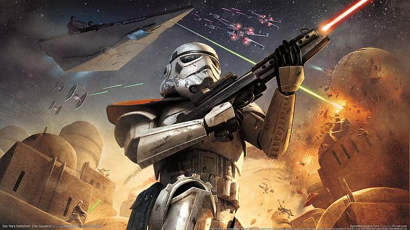 Star Wars Battlefront: Elite Squadron achtergrond