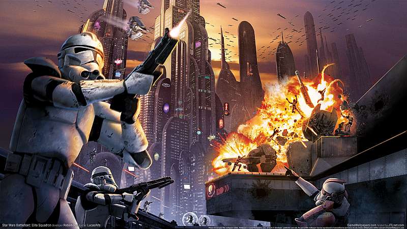 Star Wars Battlefront: Elite Squadron achtergrond
