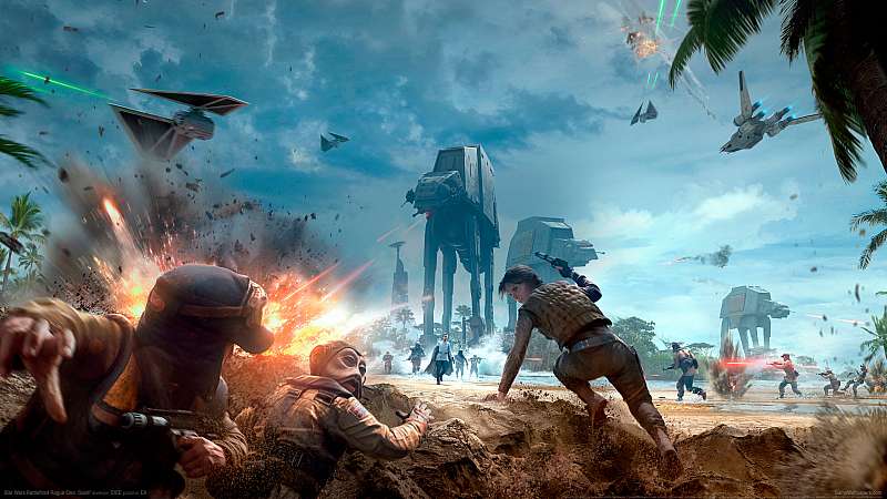Star Wars Battlefront Rogue One: Scarif achtergrond