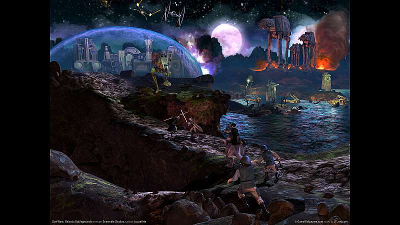 Star Wars: Galactic Battlegrounds achtergrond