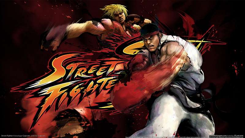 Street Fighter 4 achtergrond