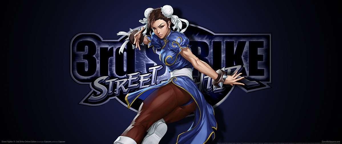 Street Fighter III: 3rd Strike Online Edition ultrawide achtergrond 01