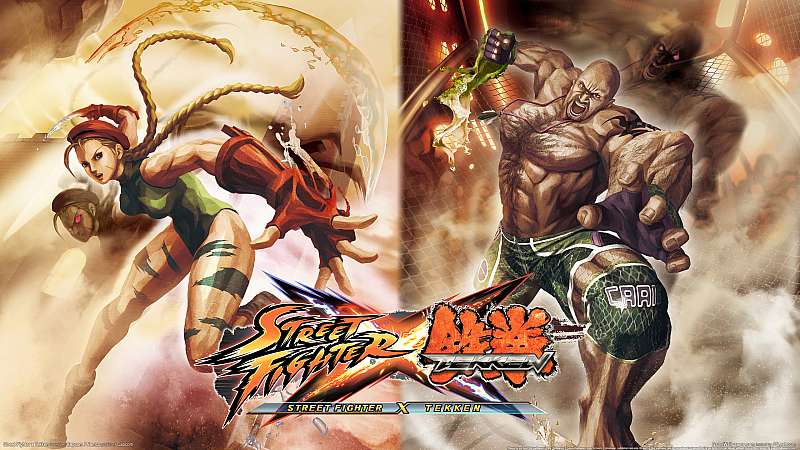 Street Fighter x Tekken achtergrond