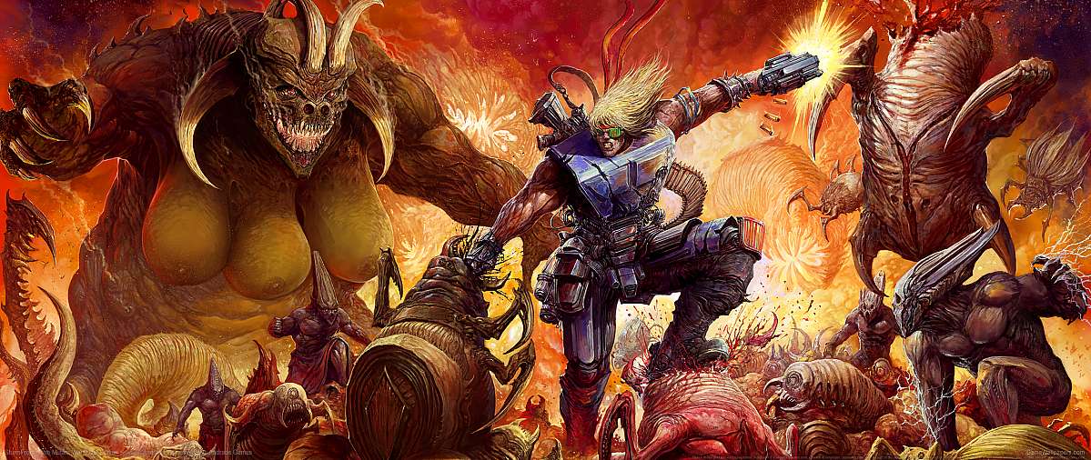SturmFront - The Mutant War: Ubel Edition ultrawide achtergrond 01