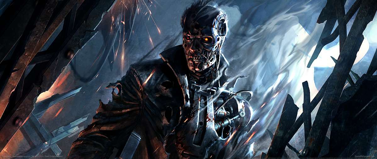 Terminator: Resistance ultrawide achtergrond 03