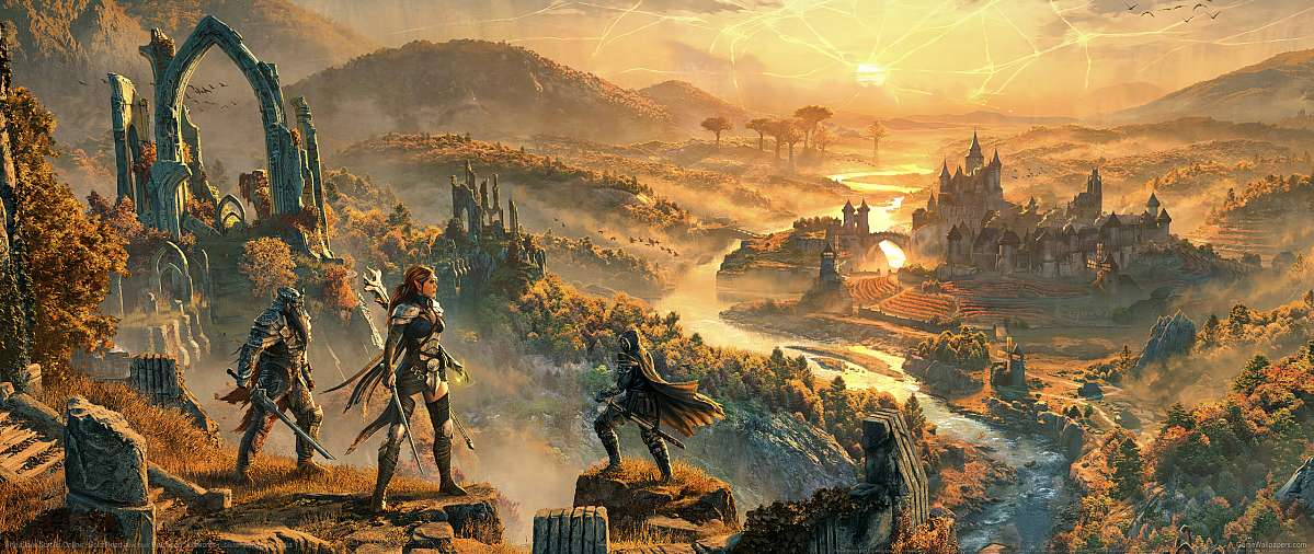 The Elder Scrolls Online: Gold Road ultrawide achtergrond 01