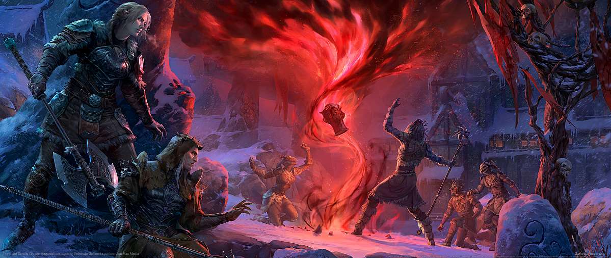 The Elder Scrolls Online: Harrowstorm ultrawide achtergrond 01