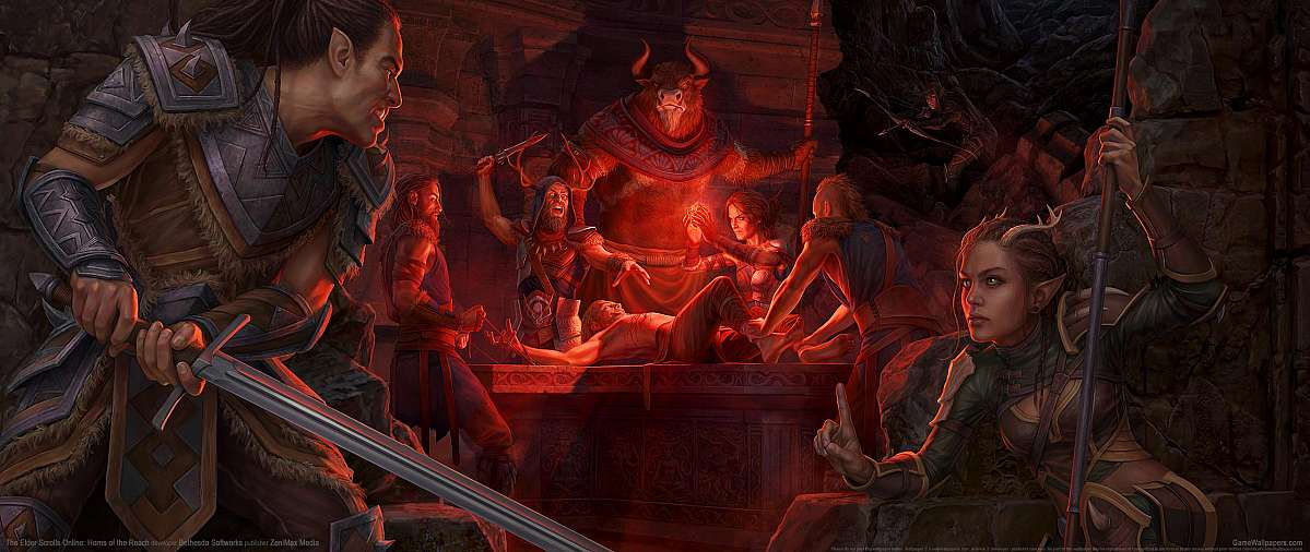 The Elder Scrolls Online: Horns of the Reach ultrawide achtergrond 01