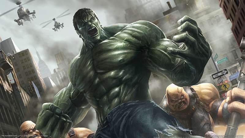 The Incredible Hulk achtergrond