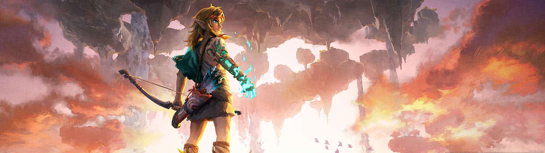 The Legend Of Zelda: Tears of the Kingdom superwide achtergrond 02