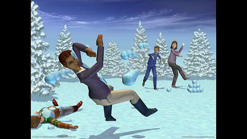The Sims: On Holiday achtergrond