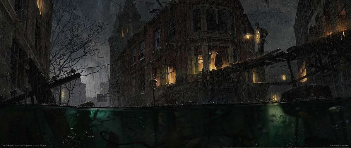 The Sinking City ultrawide achtergrond 03