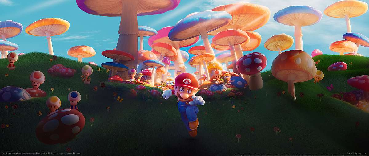 The Super Mario Bros. Movie ultrawide achtergrond 01