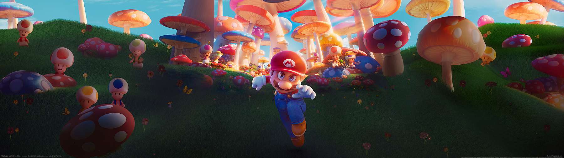 The Super Mario Bros. Movie superwide achtergrond 01