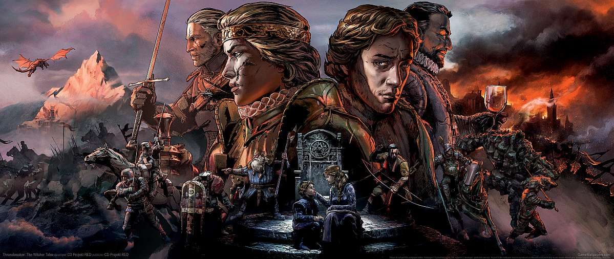 Thronebreaker: The Witcher Tales ultrawide achtergrond 01