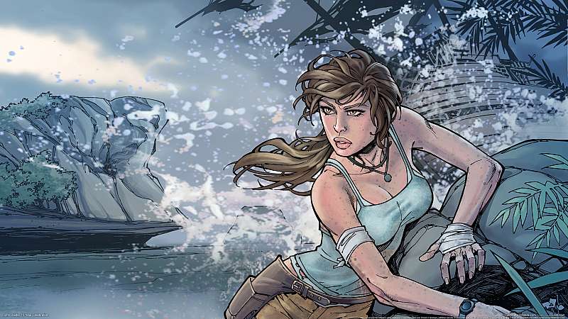 Tomb Raider 15 - Year Celebration achtergrond
