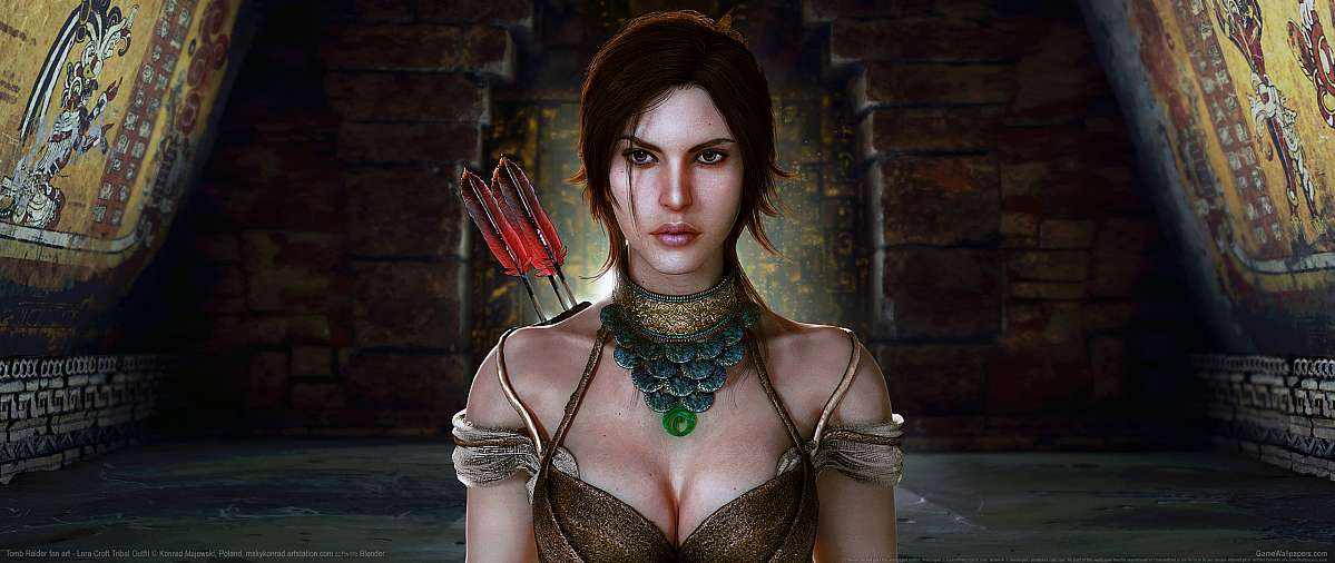 Tomb Raider fan art ultrawide achtergrond 10