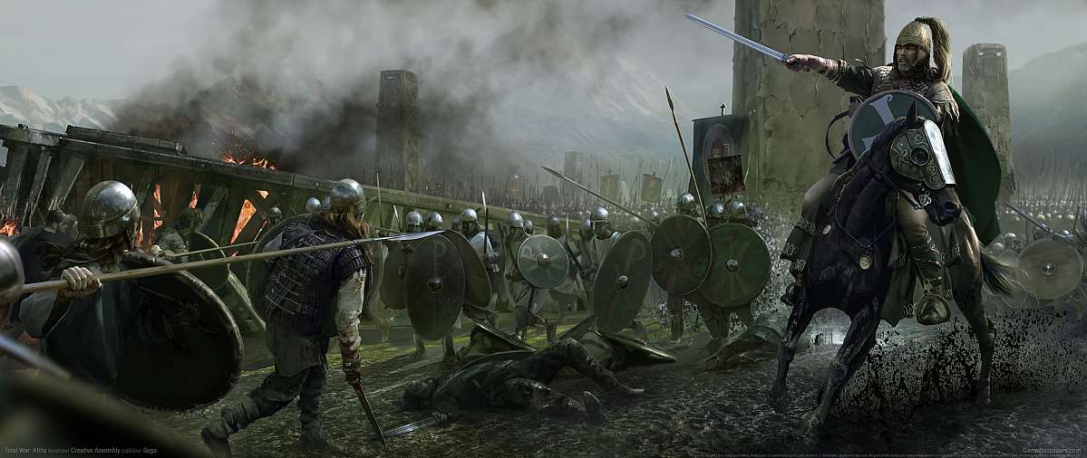 Total War: Attila ultrawide achtergrond 03