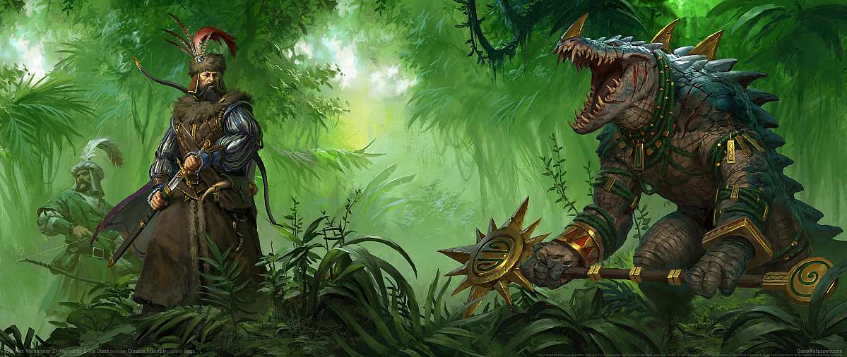 Total War: Warhammer 2 - The Hunter & the Beast ultrawide achtergrond 01