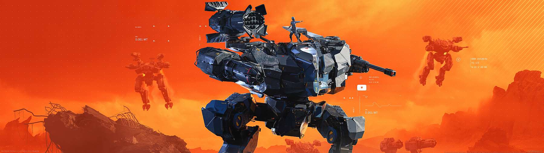 War Robots: Frontiers superwide achtergrond 01