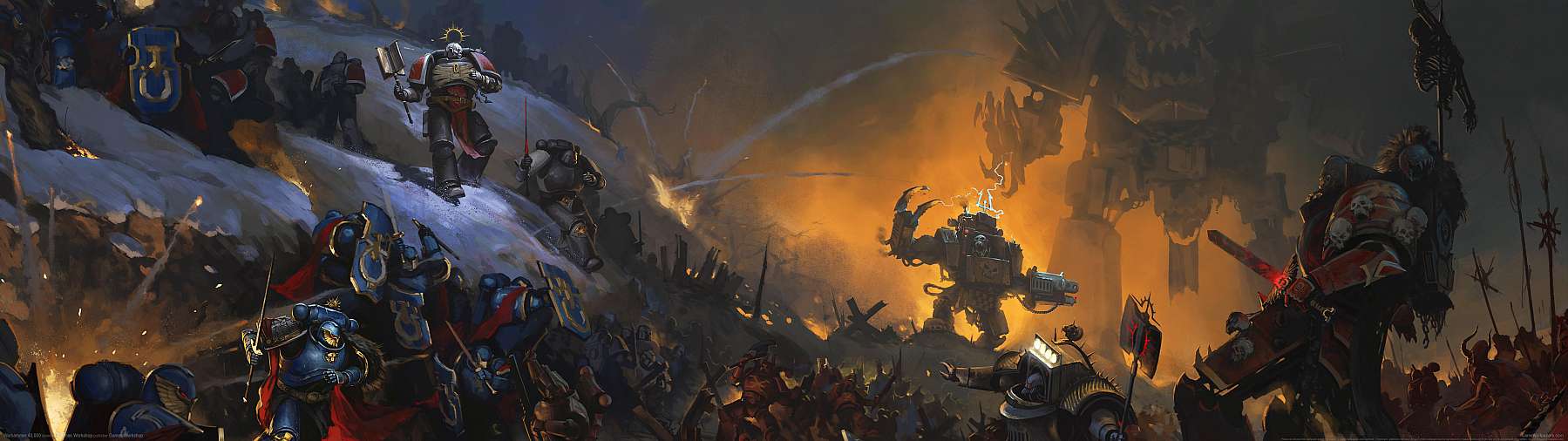 Warhammer 40,000 superwide achtergrond 09