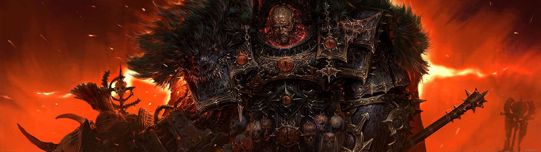 Warhammer 40,000 fan art superwide achtergrond 02