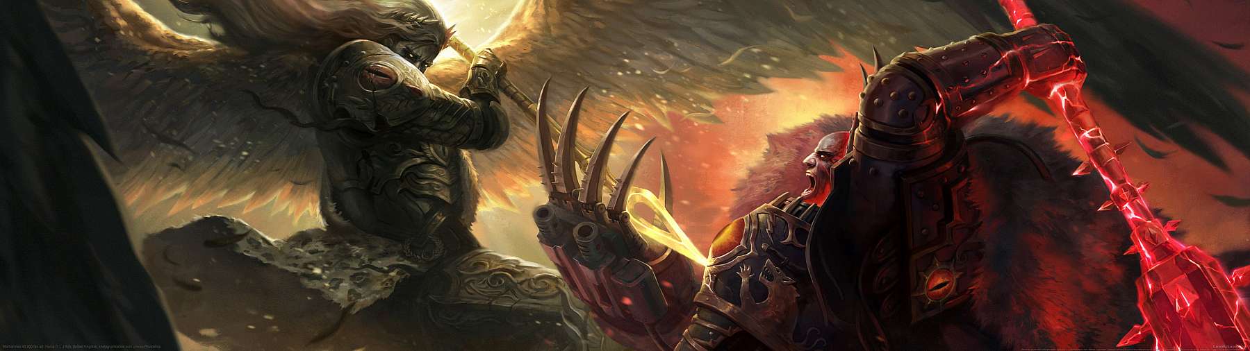 Warhammer 40,000 fan art superwide achtergrond 03
