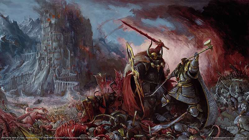 Warhammer: Mark of Chaos - Battle March achtergrond
