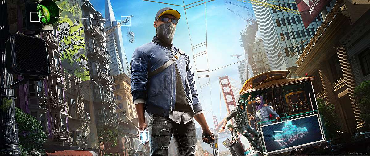 Watch Dogs 2 ultrawide achtergrond 04
