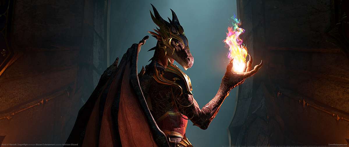 World of Warcraft: Dragonflight ultrawide achtergrond 02