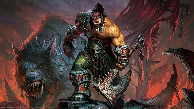 World of Warcraft fan art achtergrond