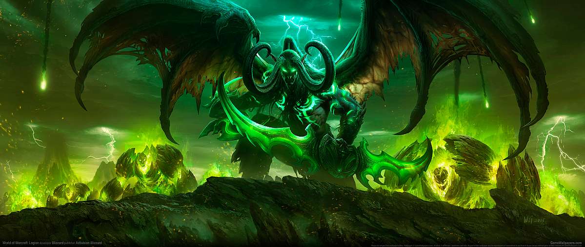 World of Warcraft: Legion ultrawide achtergrond 01