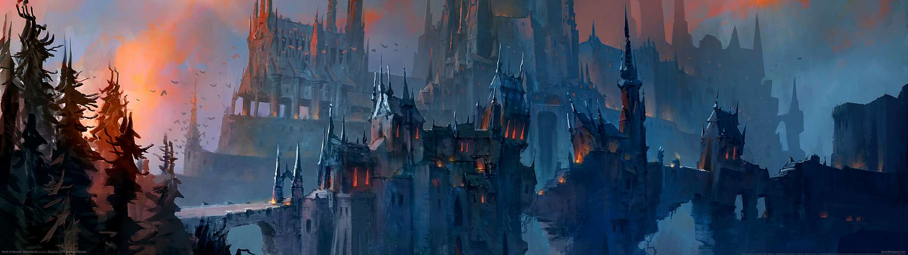 World of Warcraft: Shadowlands superwide achtergrond 04
