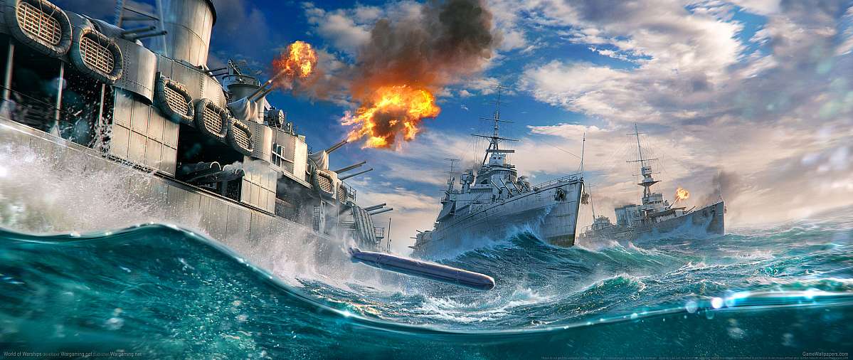 World of Warships ultrawide achtergrond 15